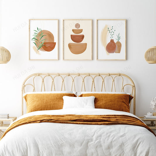 Decorazione murale bohémien su tela