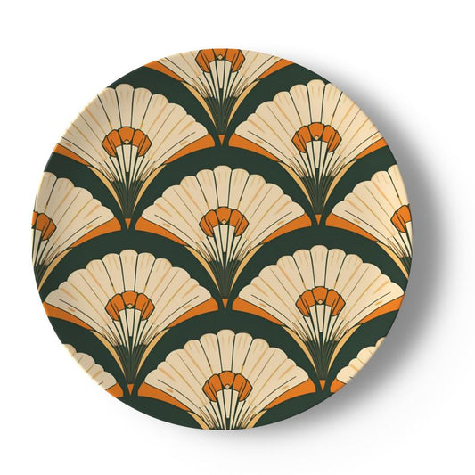 China Plates – Set di Piatti con Ventagli Cinesi