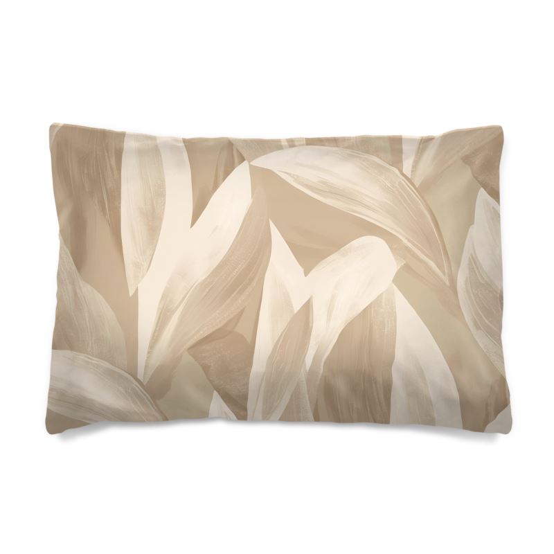 “Copricuscino & Federe Soffio di Foglie – FEI ADLER Soft Luxury”