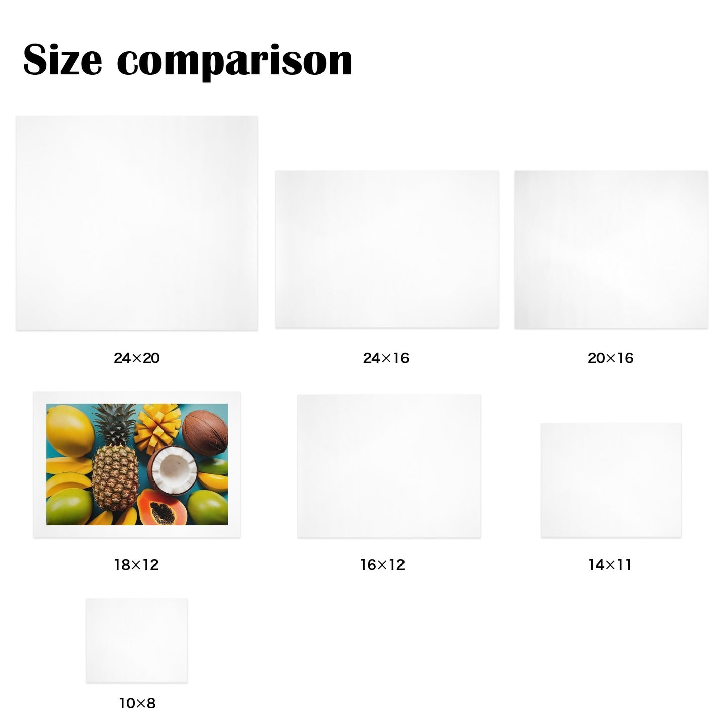 Trittico Artistico, stampa su tela "Natura in Tavola"