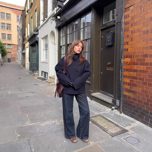 Cappotto monopetto casual