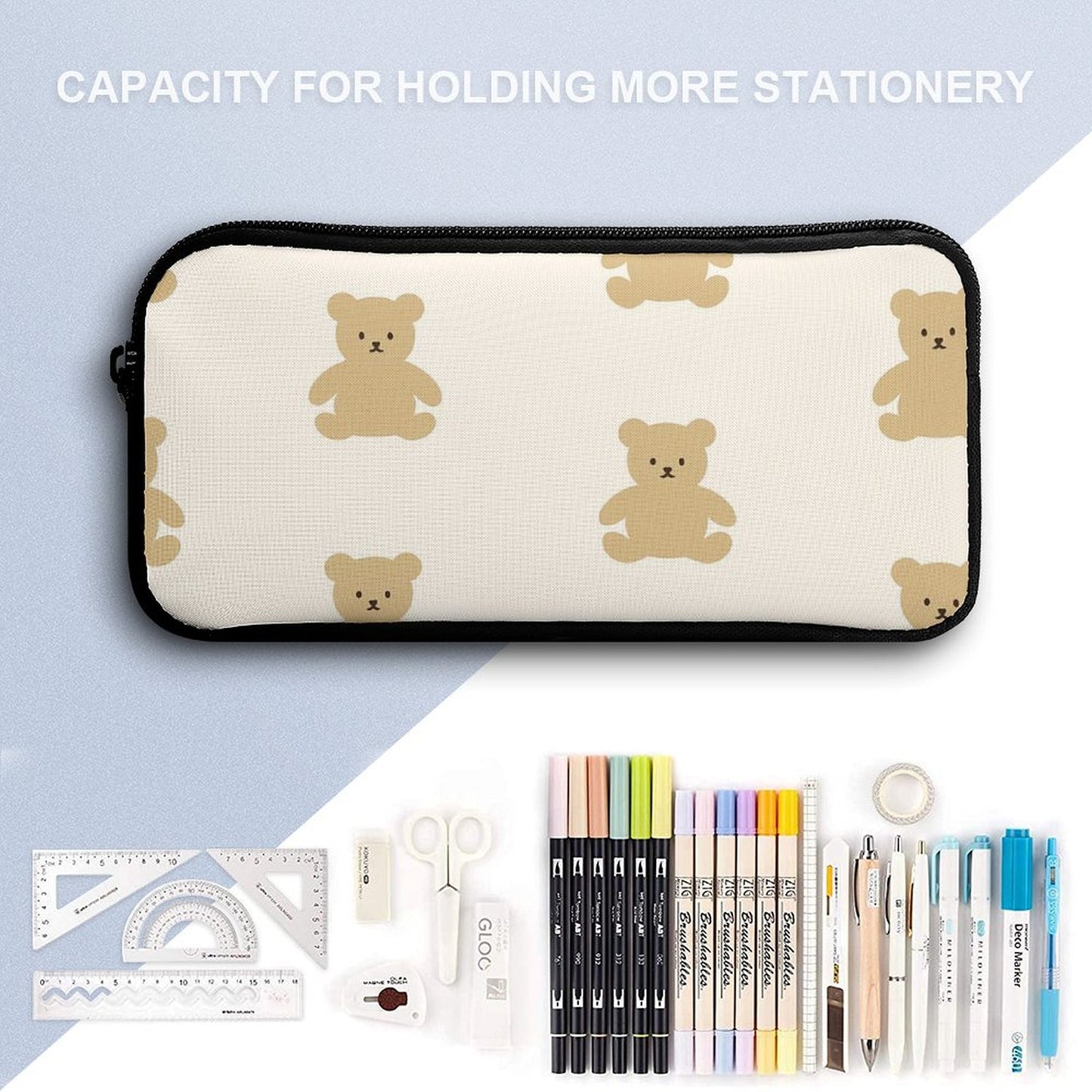 Set combinato zaino 3 in 1 con stampa all-over