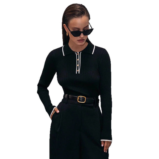 Camicia stile francese slim fit a righe