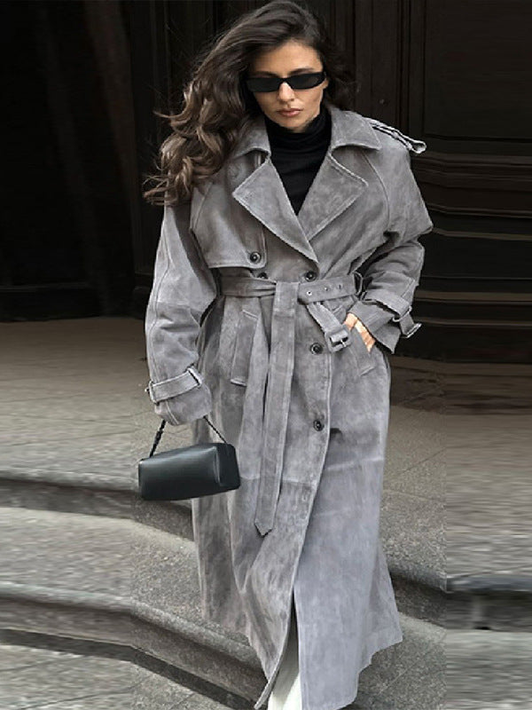 Cappotto doppiopetto in lana