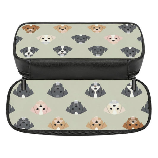 Borsa per matite in pelle di design