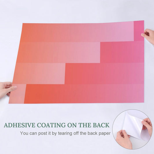 Poster Adesivo "Sali e Scendi"