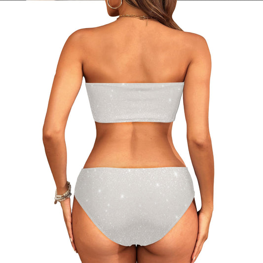 Costume da bagno bikini avvolgente