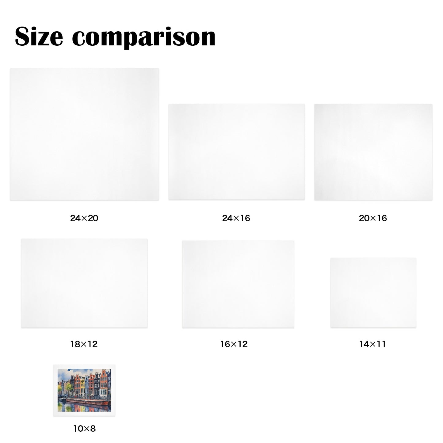 Stampa su tela "Amsterdam"