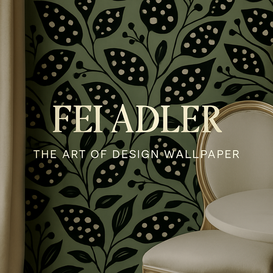Guida alla scelta della carta da parati artistica: come trasformare una stanza in un’esperienza · Design FEI ADLER