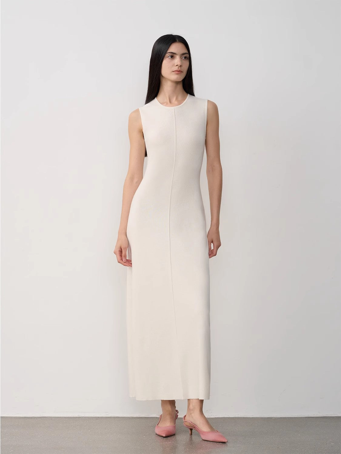 Abito in maglia di lana merino Fireladyfur "Lettere dell'isola"