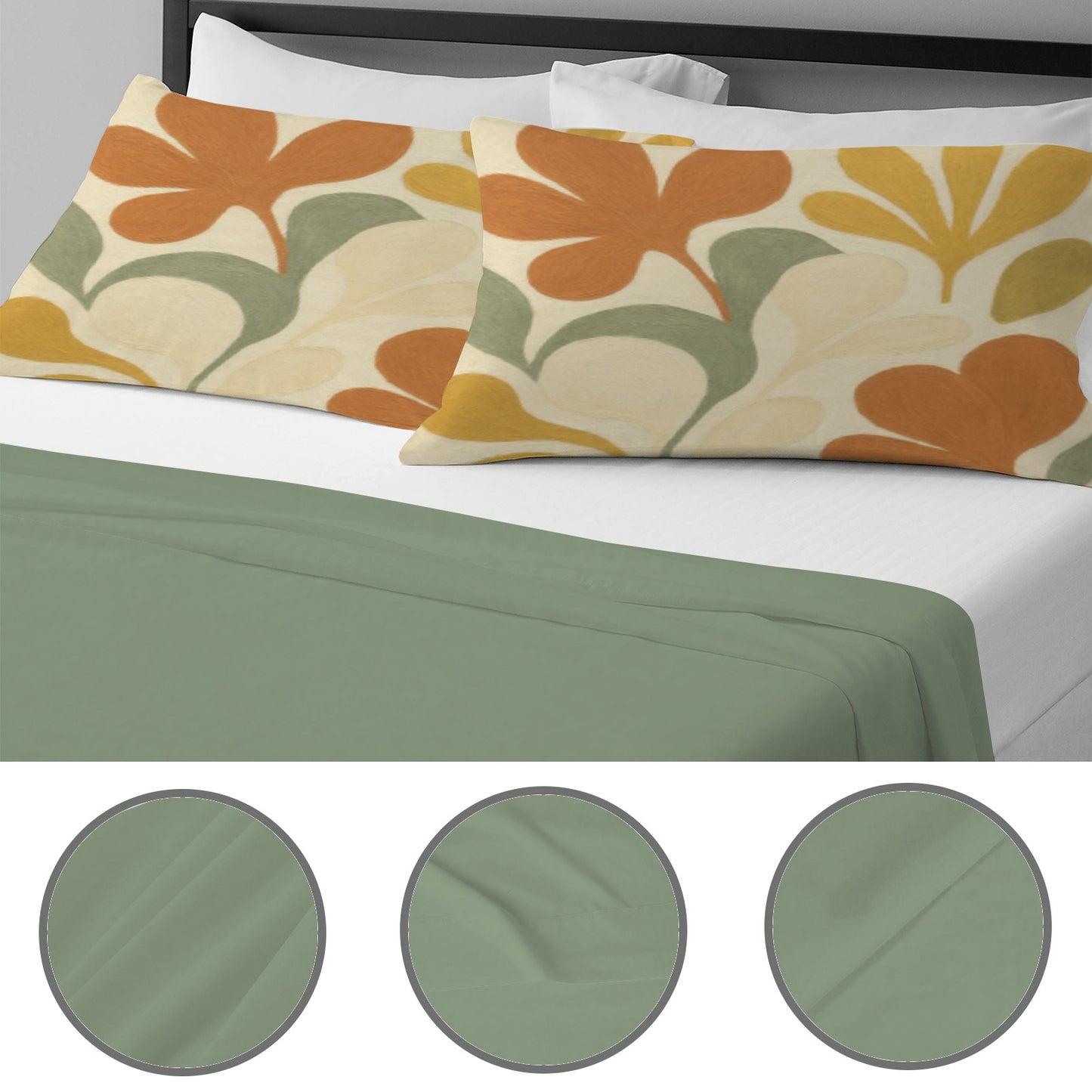 Set biancheria da letto "Fiori Cartoon"