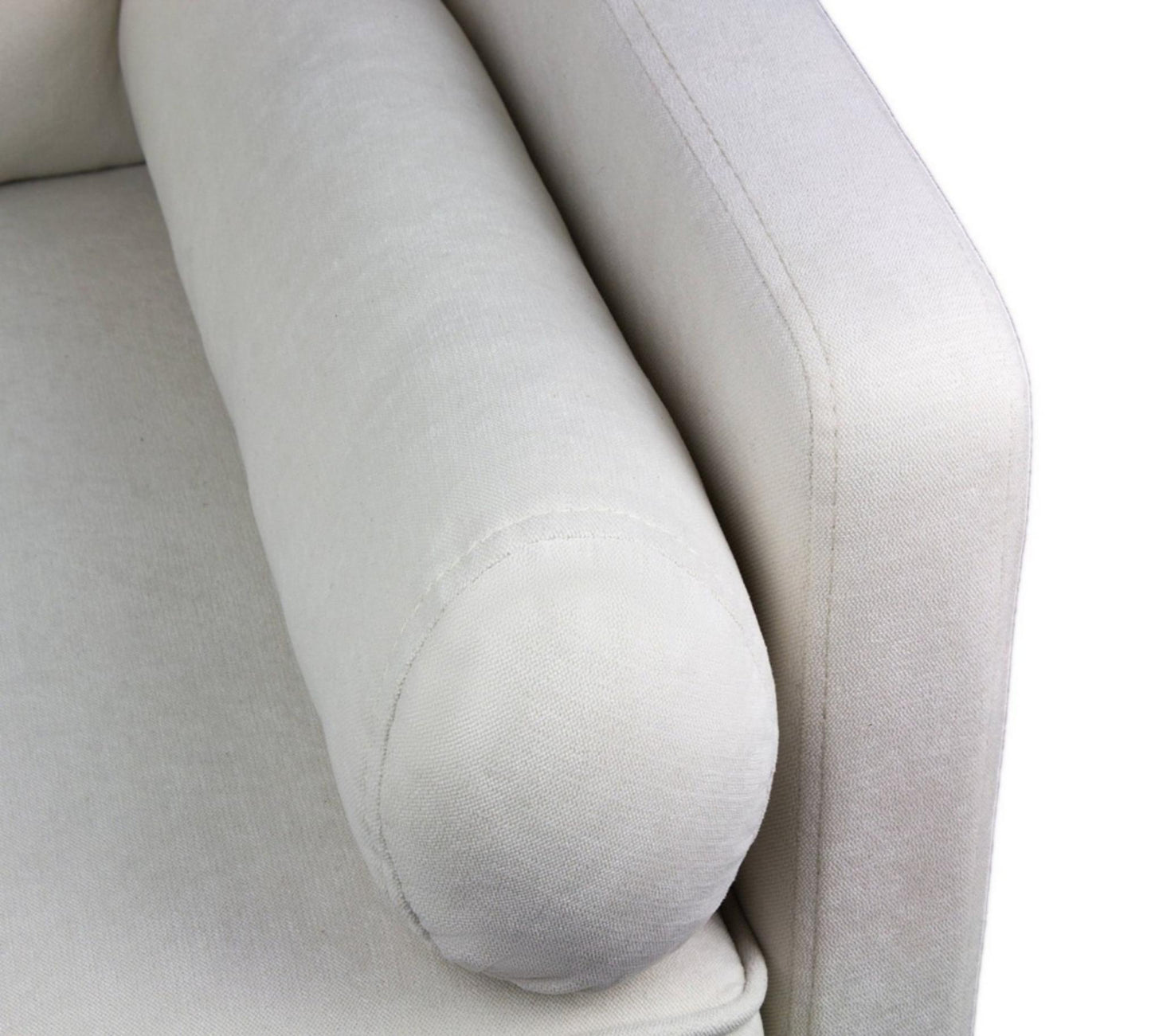 Divano in lino con 2 cuscini,  moderno ed elegante