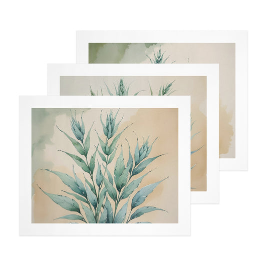 Trittico Artistico, stampa su tela "Raffinata Armonia"