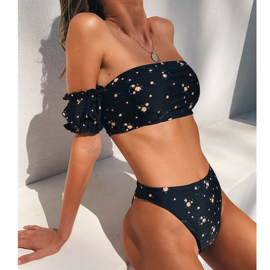 Bloom Couture – Bikini Floreale Eleganza in Fiore