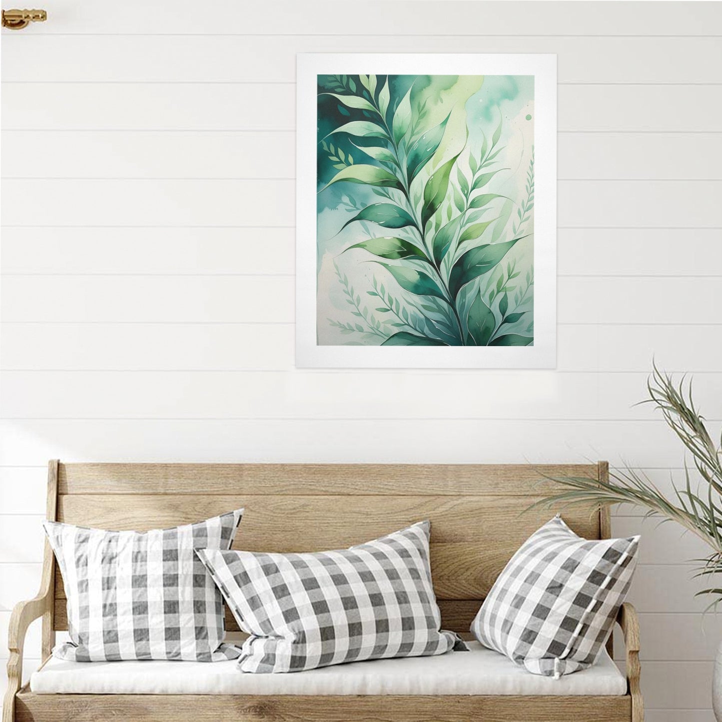 Stampa su tela "Acquerelli d'autore"