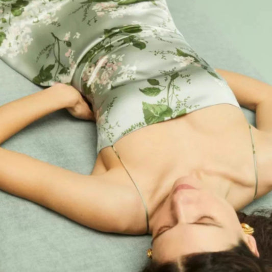 Sussurro d’Estate – Abito in Pura Seta di Gelso