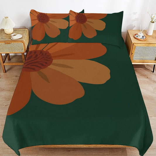 Set biancheria da letto "Petali d'Autunno"