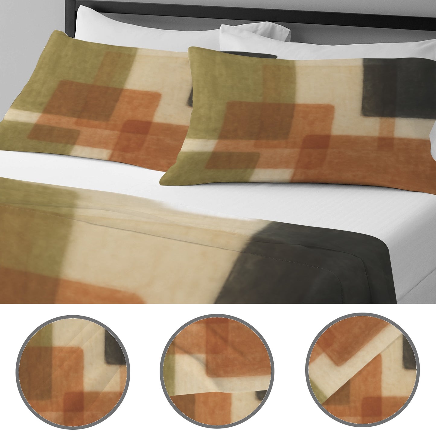 Set biancheria da letto "Quadrati d'Autore"