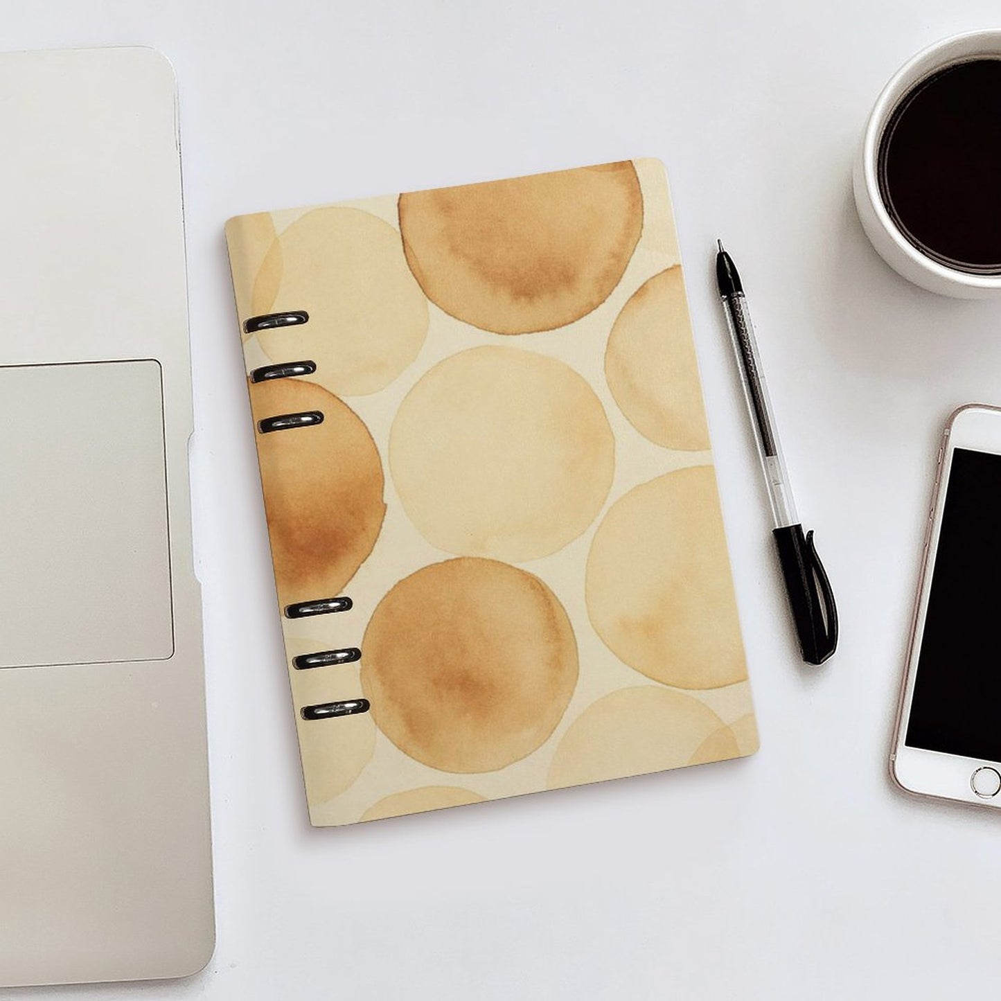 Quaderno con raccoglitore di design (A5) Bolle