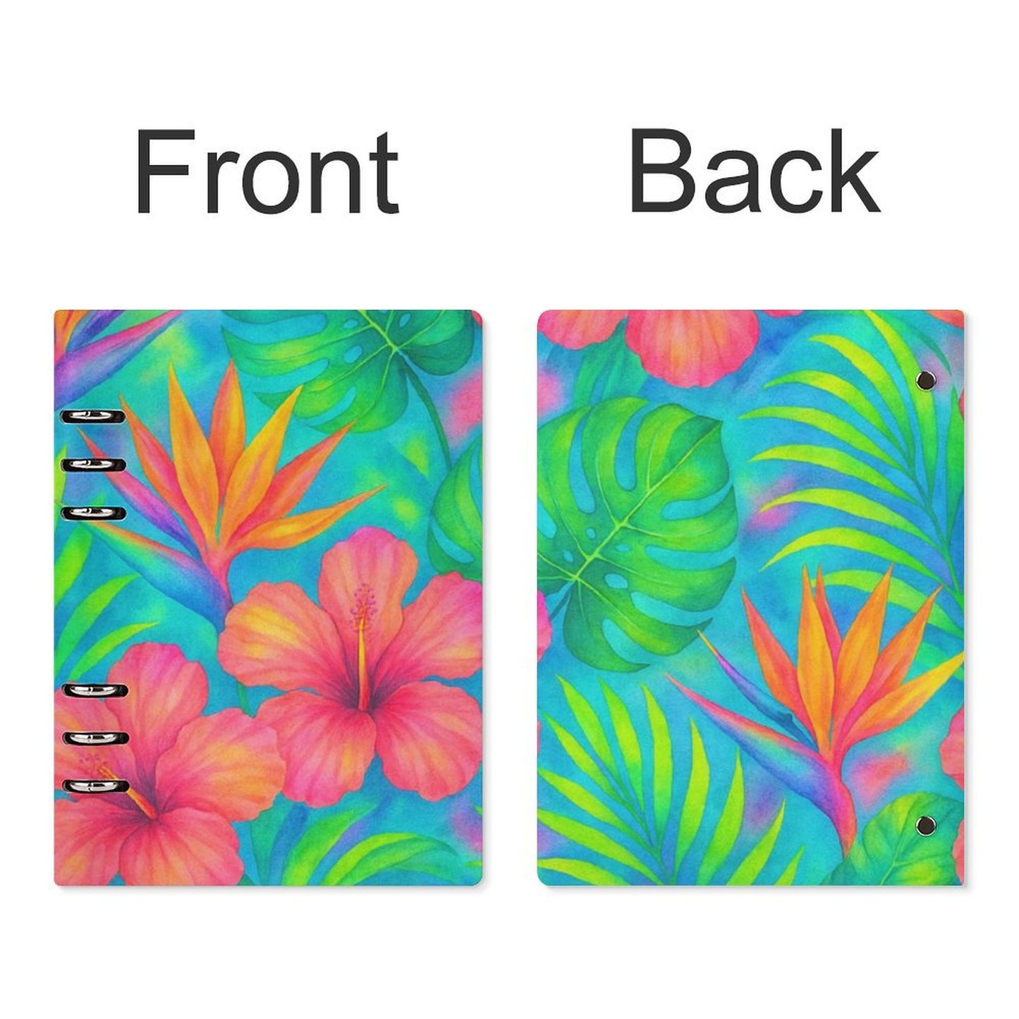 Quaderno con raccoglitore di design (A5)