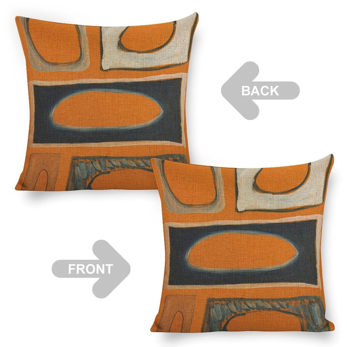 Federe, set di 4, "Astratti d'Autore"