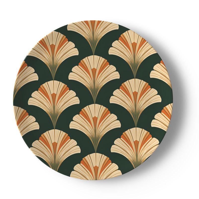 China Plates – Set di Piatti con Ventagli Cinesi