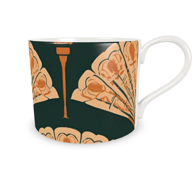 Ventagli d’Oriente – Cup & Saucer Set Design FEI ADLER