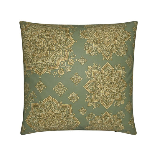 Cushion “Sage Mandala Reverie” – FEI ADLER Design