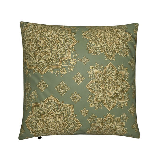 Cushion “Sage Mandala Reverie” – FEI ADLER Design