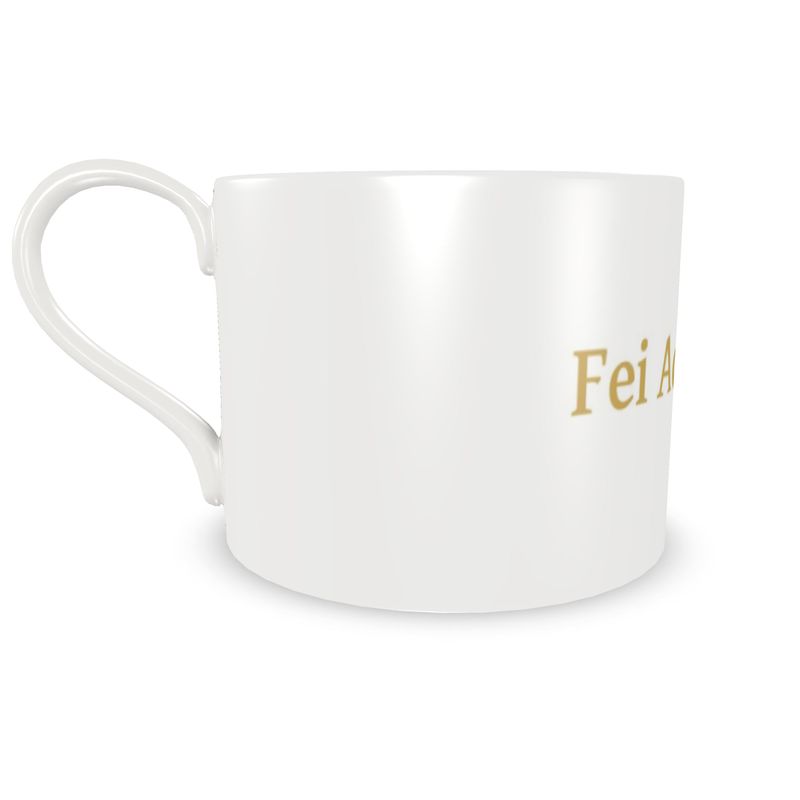 “Tazzina & Piattino Corona Dorata – FEI ADLER Royal Coffee Set”