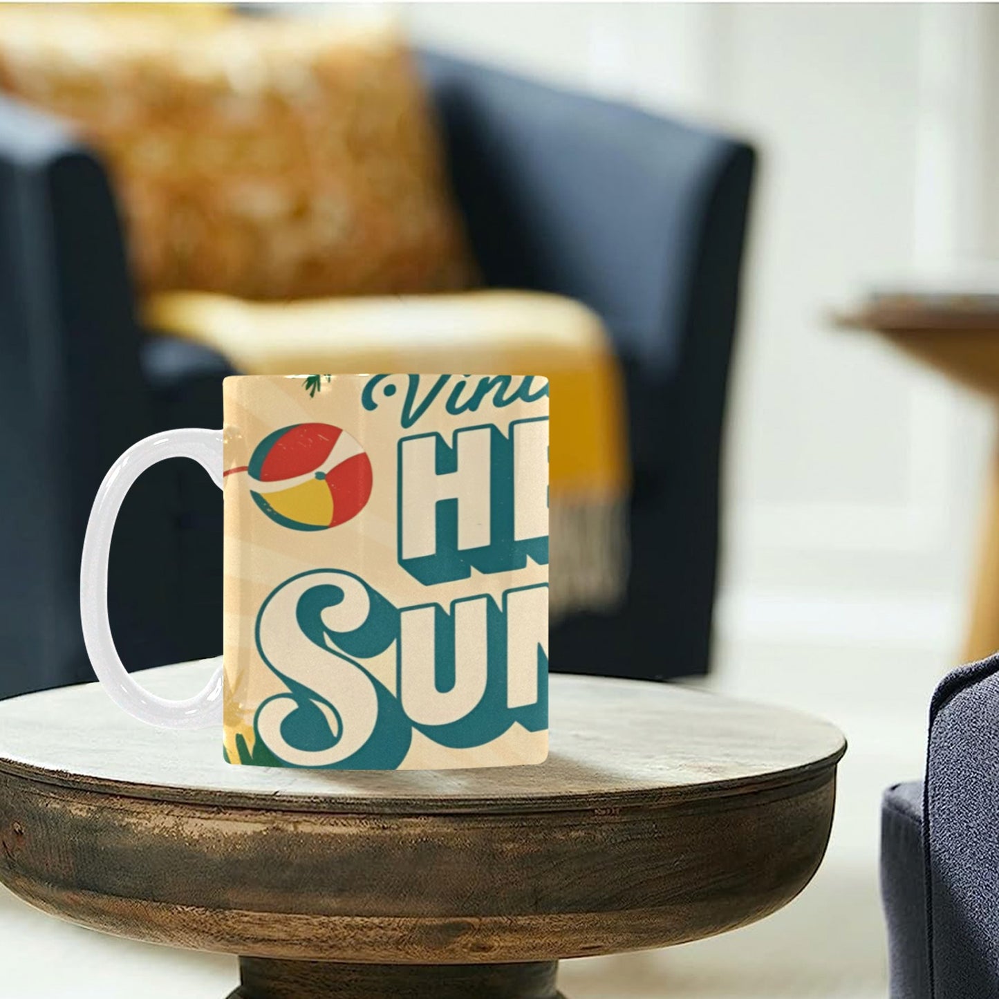 Tazza bianca Vintage