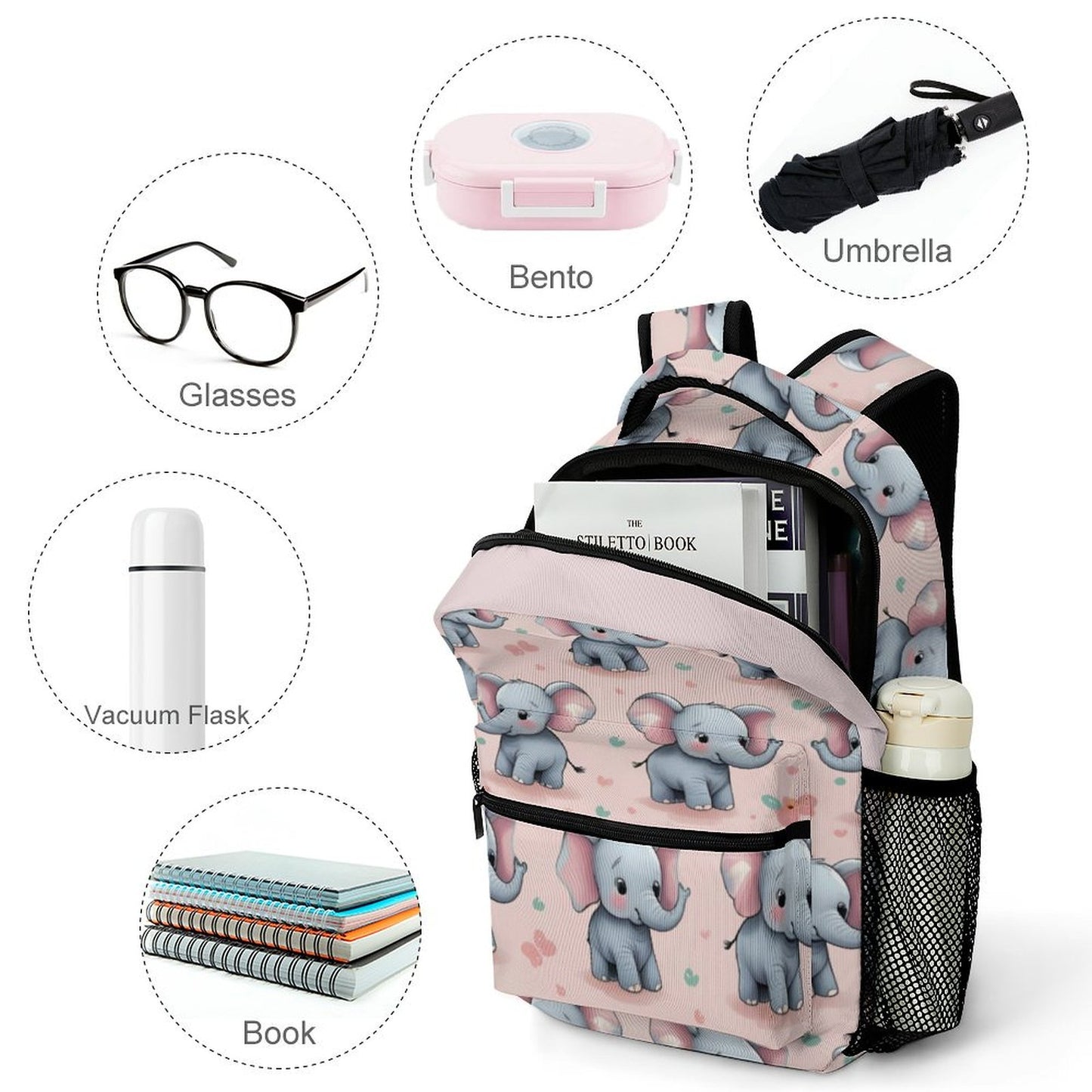 Zaino di design per bambini "Elefant"