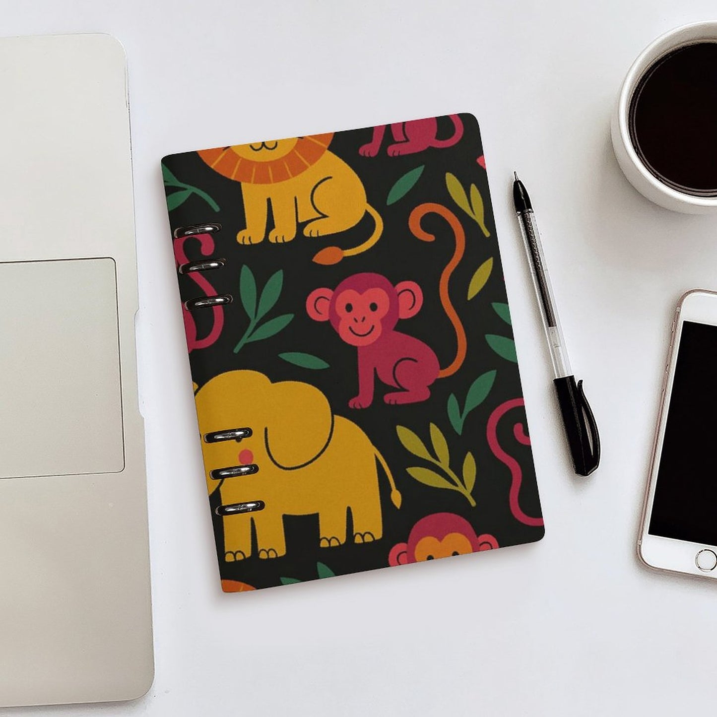 Quaderno con raccoglitore di design (A5)