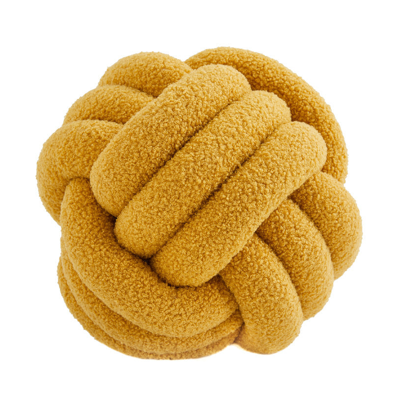 Cuscino a forma di palla annodata