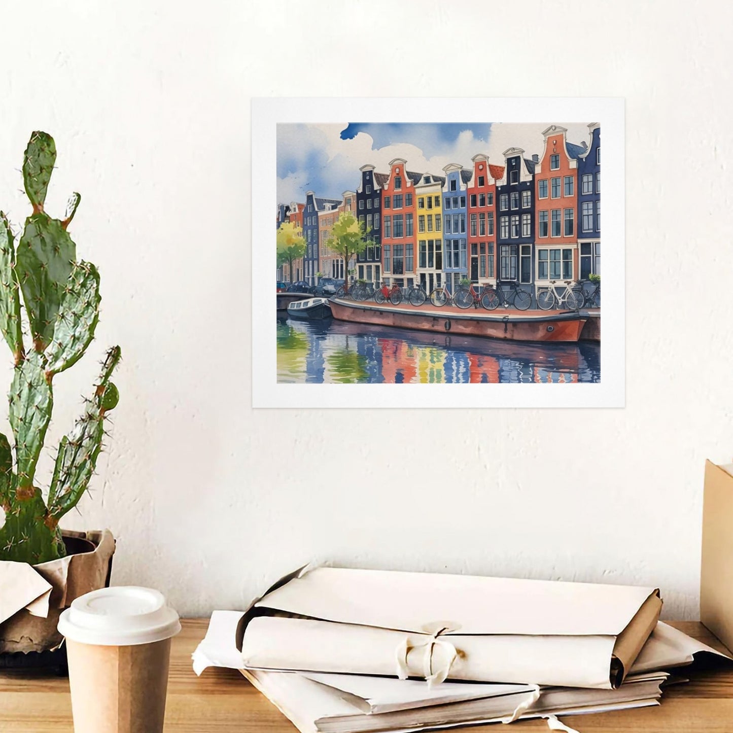 Stampa su tela "Amsterdam"