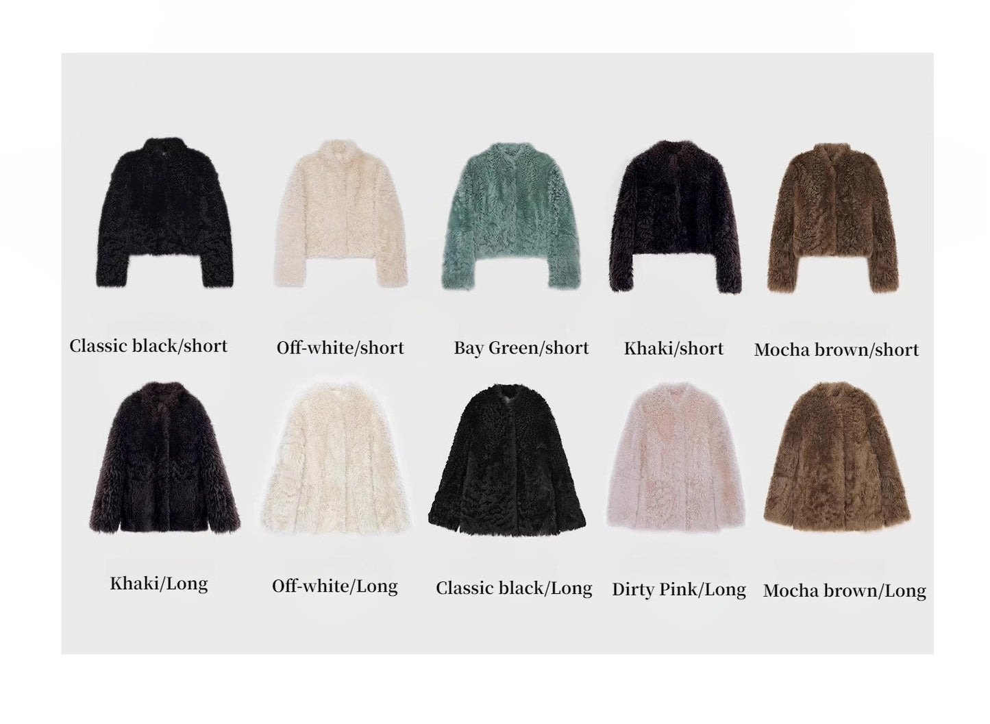 Giacca Casual Collo Alto in Pelle di Pecora Toscana