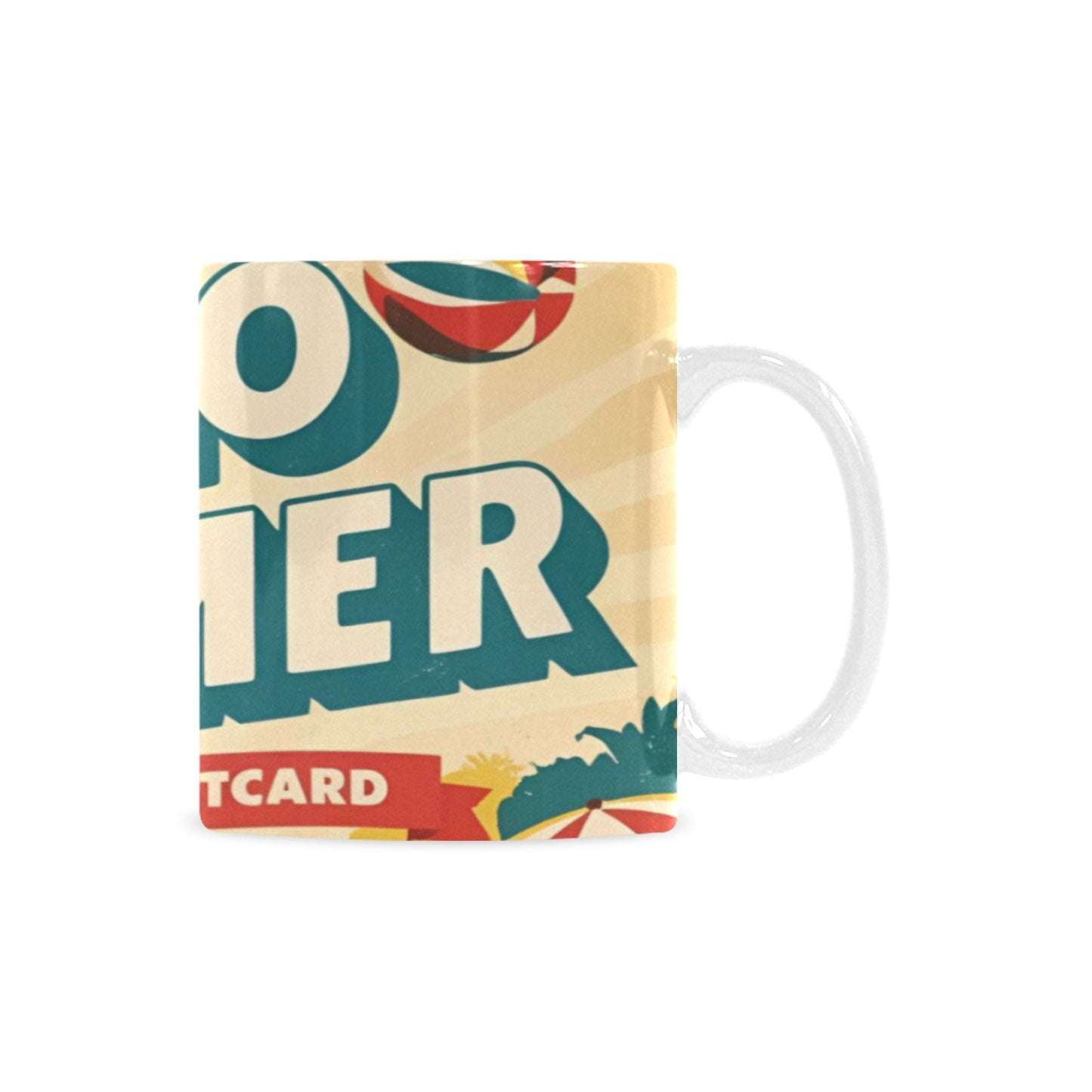 Tazza bianca Vintage