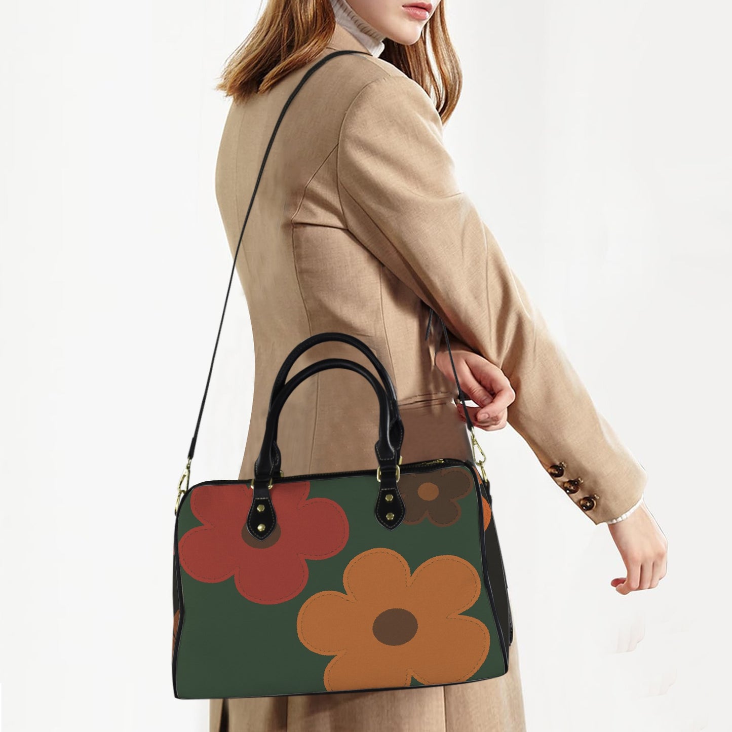 Borsa a tracolla con manico "Margherite"