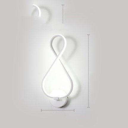 LumenSoft Curve – Lampada LED a Forma Speciale