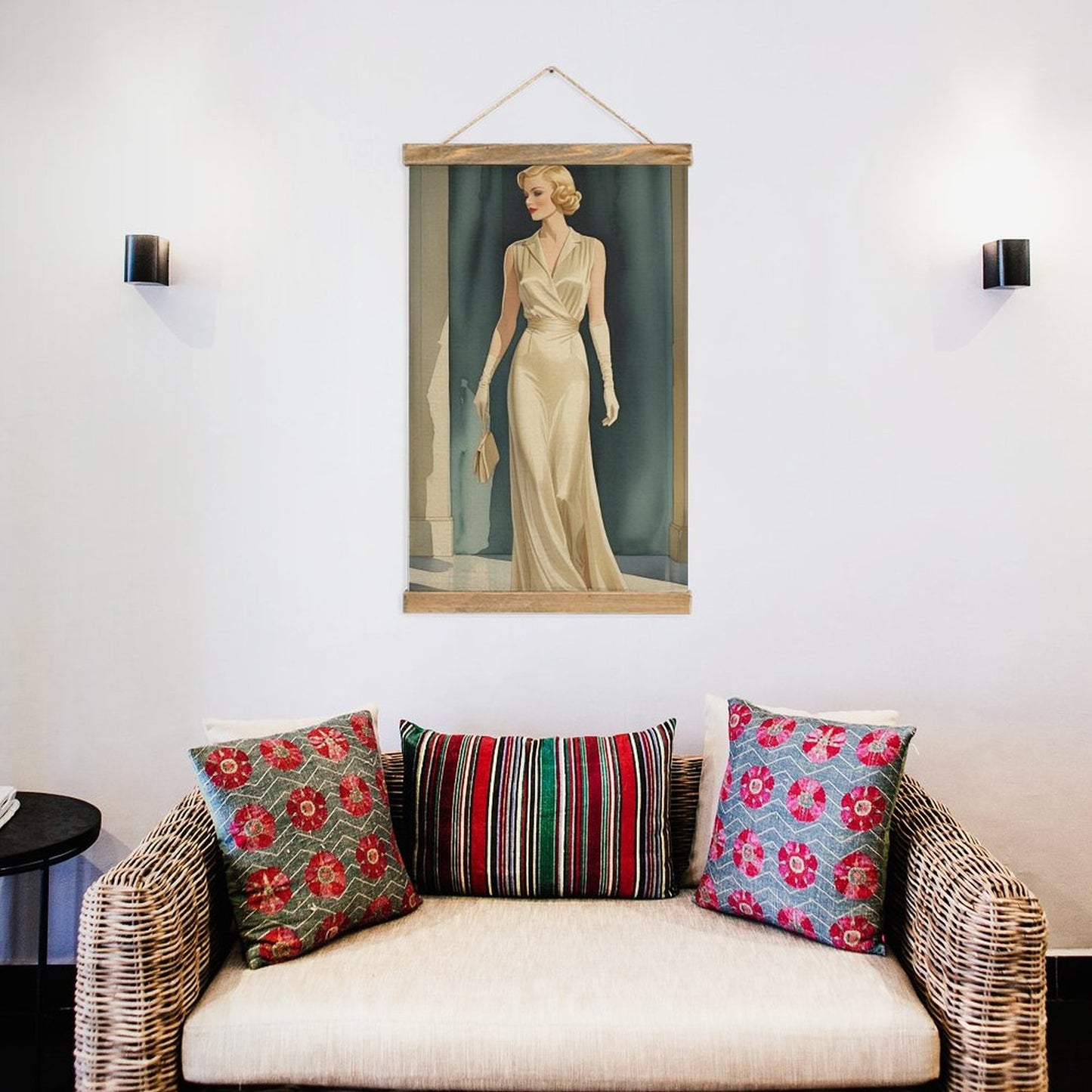 Stampa su tela "Dame"