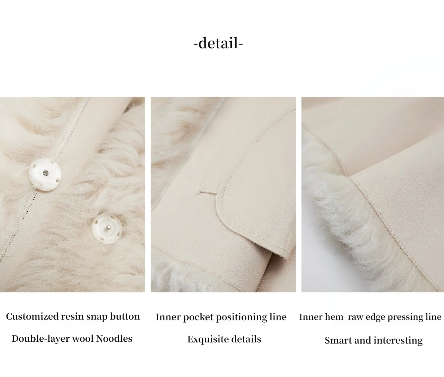 Giacca Casual Collo Alto in Pelle di Pecora Toscana