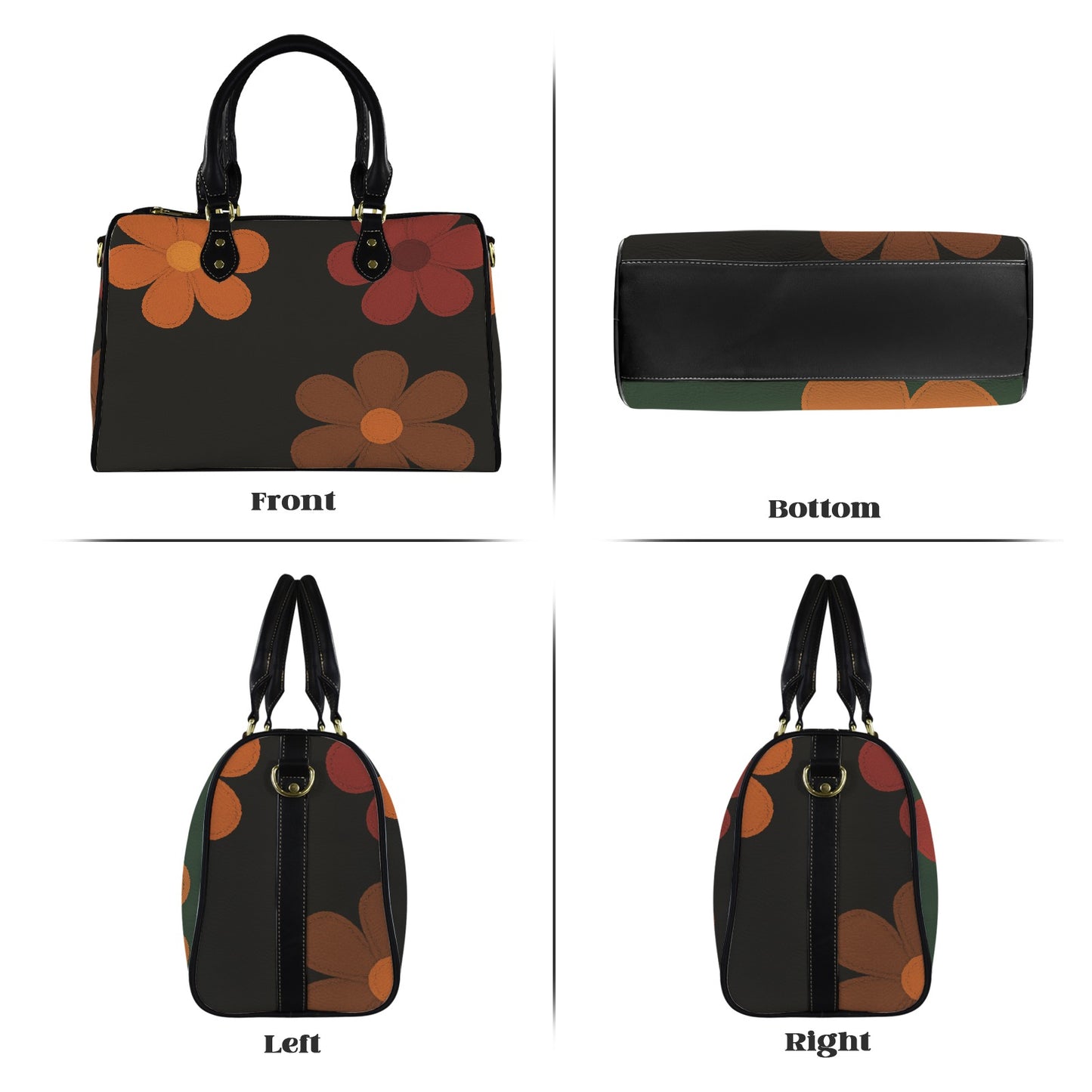 Borsa a tracolla con manico "Margherite"