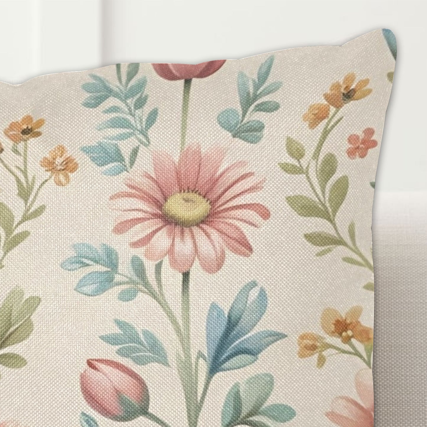 Federe in Lino "Eleganza fiorita"