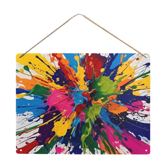 Cartello in Metallo "Splash"