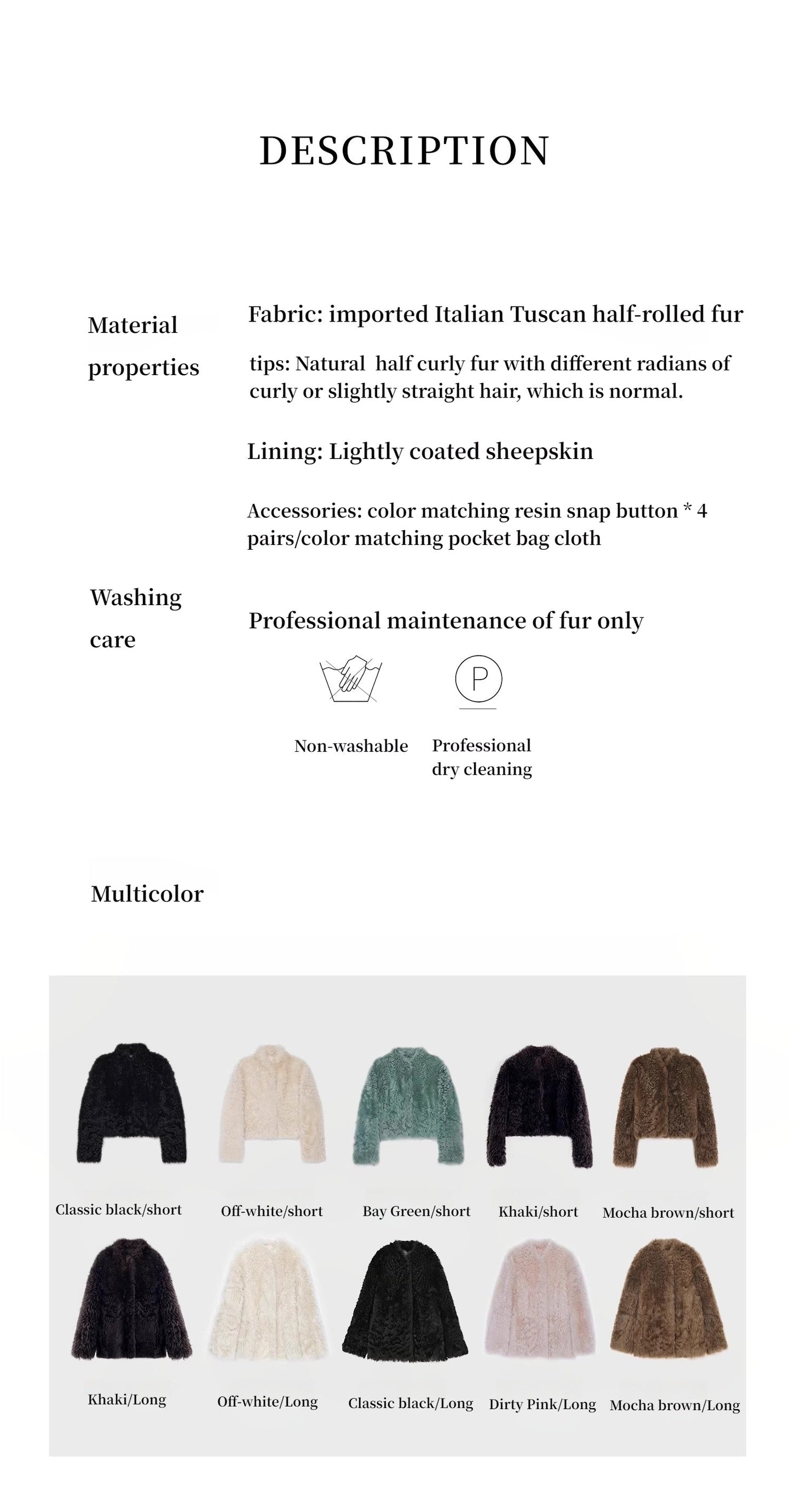 Giacca Casual Collo Alto in Pelle di Pecora Toscana