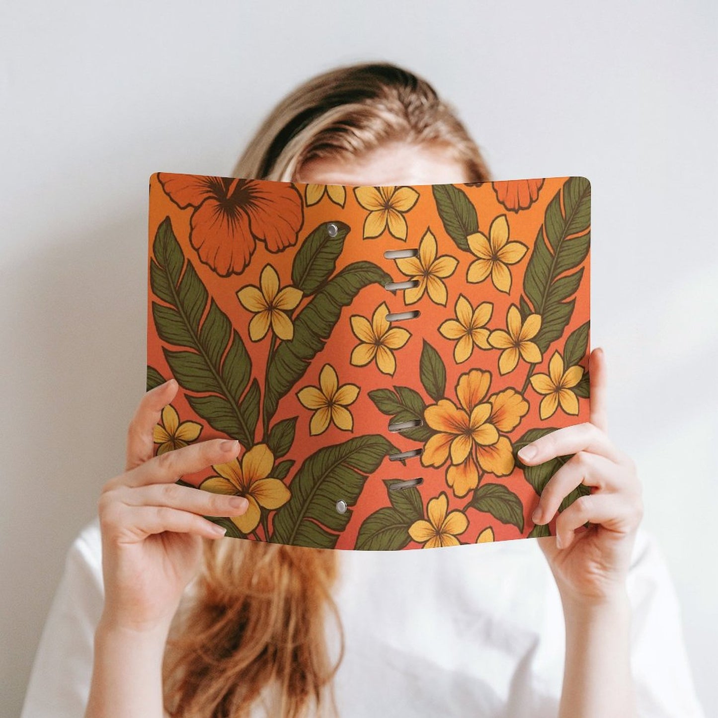 Quaderno con raccoglitore di design (A5)