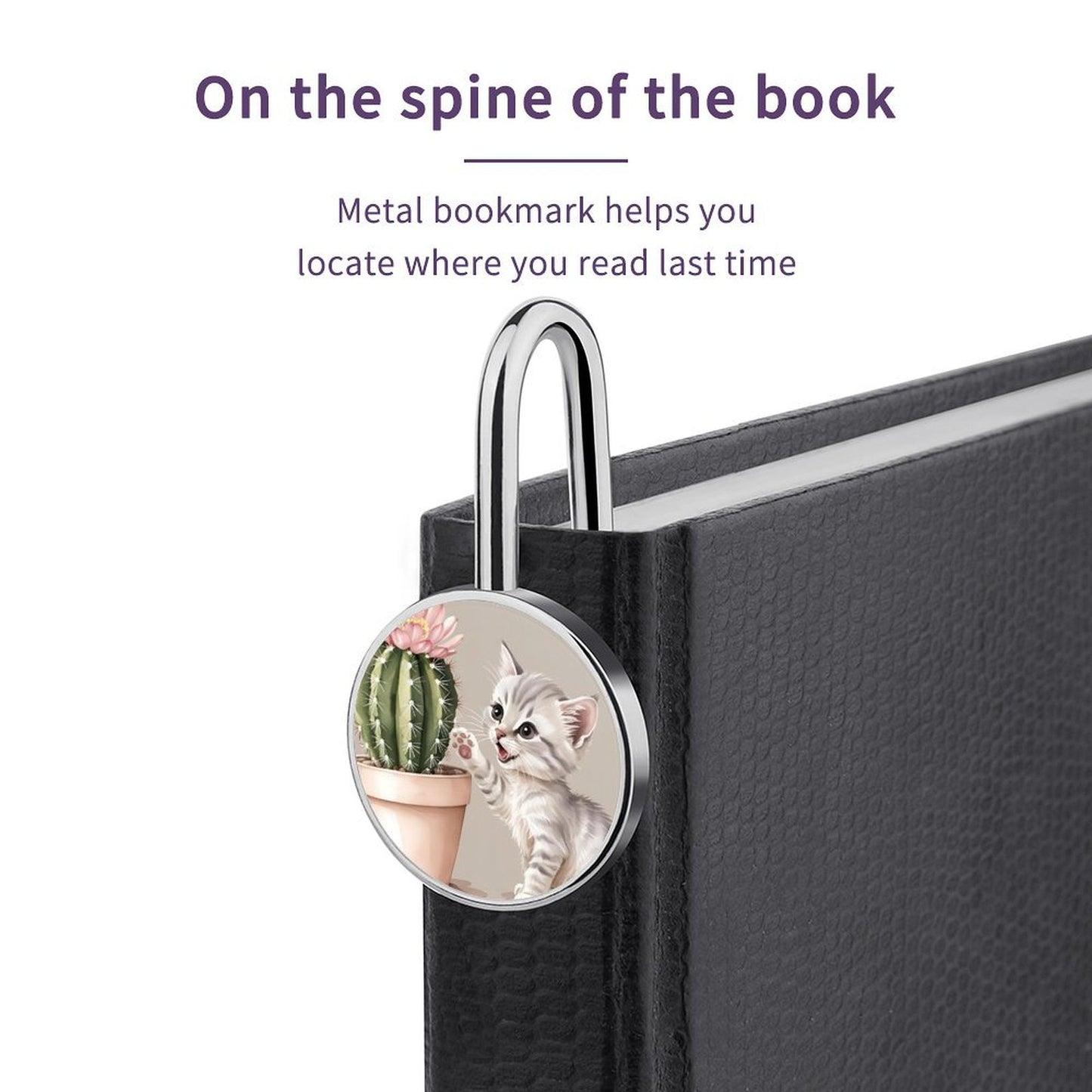 Segnalibro in metallo di design