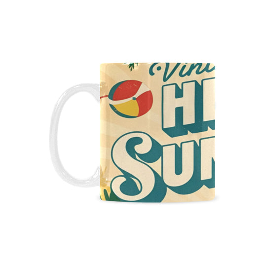 Tazza bianca Vintage