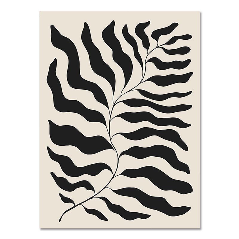 Poster di arte bohémien astratta, stile Ins, dipinto aerografato