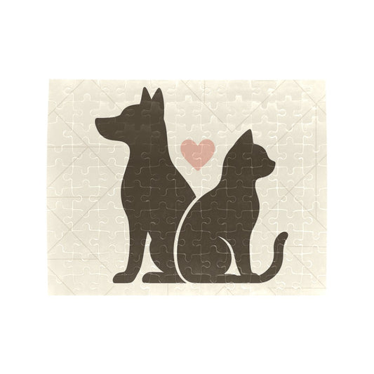 Puzzle rettangolare "Amici Diversi"